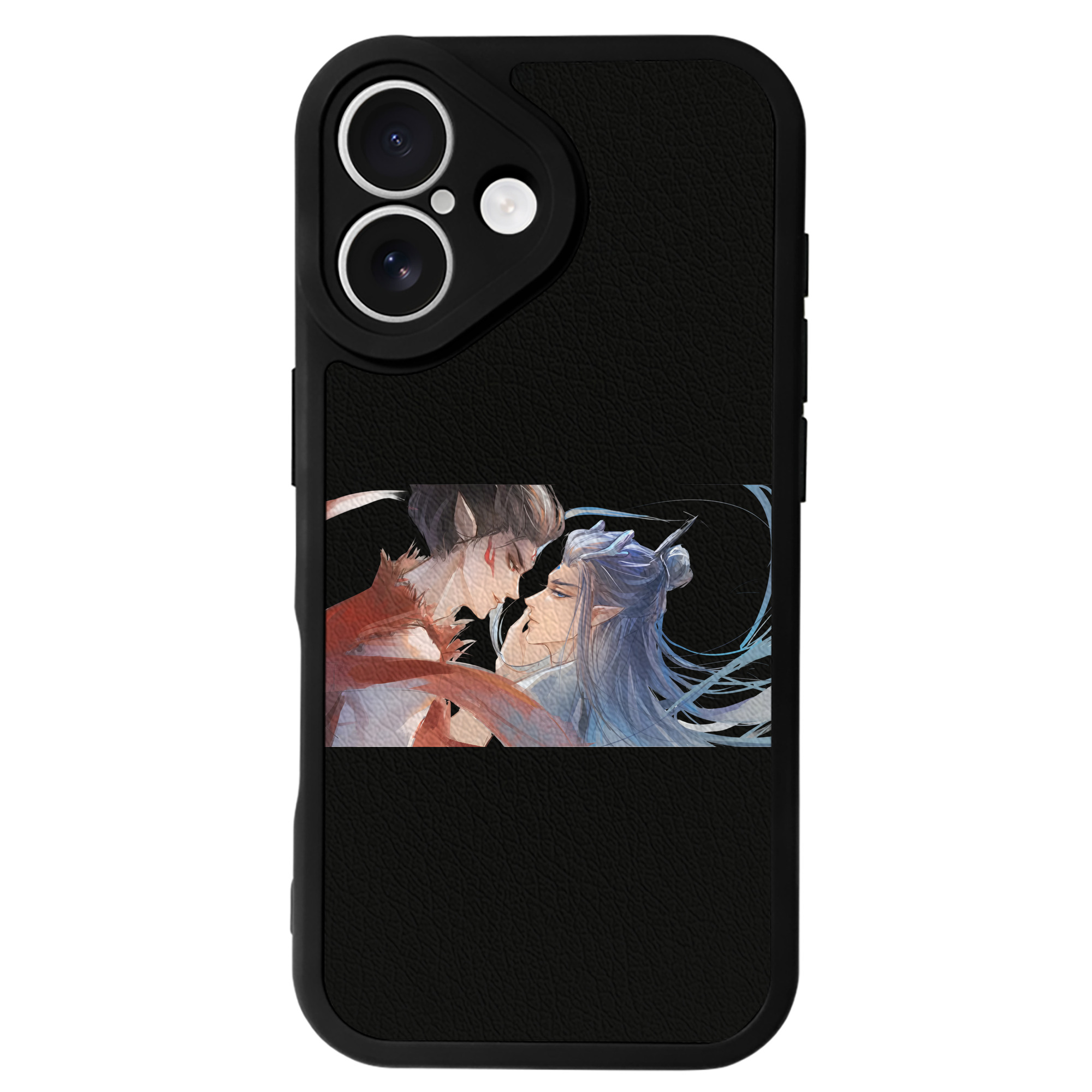 （画像用） Ne Zha 2 ナタ 魔童の大暴れ 【iPhone 16シリーズ対応】シリコンスマホケース（レザー調） 材質：シリコン